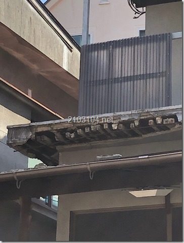 ベランダ下② ベランダ下②